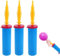 3 Stück Ballonpumpe, Ballonpumpe Hand, Handpumpe für Luftballons, Ballon Handpumpe, Handballonpumpe, Folienballonpumpe, Ballon Manuelle Pumpe Gebläse Pumpe Geeignet für Party und Events Dekoration