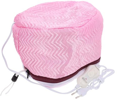 Elektrische Haarheizhaube mit 3 Temperaturstufen, Rosa | Haarbehandlungen, Kunststoff und Gewebe, für Frauen und Mädchen, Eu Ausführung Ac220-240 Zufällige Farbe