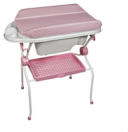 Plastimyr - Bañera Sobrebidé con Cubeta Anatomica TOPOS Rosa