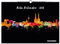 Wandkalender Kölner Skyline Kalender 2023 - cologne - Kunstkalender in A4 Querformat mit den schönsten Skylines von Köln Jahreskalender deutsche Stadt Städte City