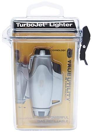 True Utility TurboJet FireWire - Feuerzeug - Winddicht, Zum Nachfüllen, Einstellbare Flamme