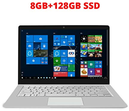 ZJF Jumper EZbook S4 display da 14 pollici 8 GB RAM da 128 GB notebook portatile ROM Intel Celeron J3160 ultrabook Dual Band WIFI computer