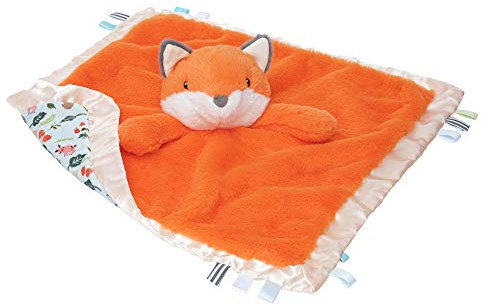 Manhattan Toy 161670 Fairytale Kuschelfuchs Kuscheldecke Ultra-weiche beruhigende Baby Lovey, x 48,26 cm, Mehrfarbig