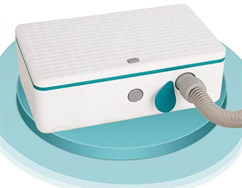 SUMBITOD CPAP-Reiniger und Desinfektionsmittel UV/Ozon Dual Mode Reinigung, Anzüge für Luftschläuche Maskenreiniger mit 4 Adaptern