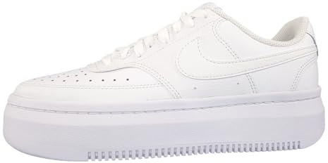 Nike Court Vision Alta LTR, Scarpe da Ginnastica Donna, Bianco (White/White-White), 35.5 EU