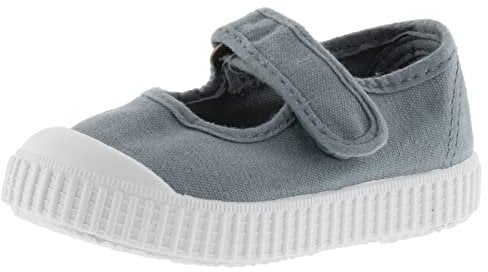 victoria Merceditas Unisex 1915 Lona Drec & Tira Adherente & Refuerzo Puntera 136605 para Niños ATLANTICO 23