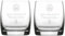Chichi Gifts Dartington Crystal Queen Elizabeth II Platinum Jubilee 70 Jahre Whiskey Becher-Set