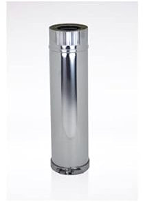 Tube mural double inox 316L