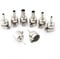 8pcs Heat Gun Heat Gun Nozzle Heat Gun Nozzle 35mm Nozzles Kits for Air Pump Type Hot Air Soldering Station Repair Tools