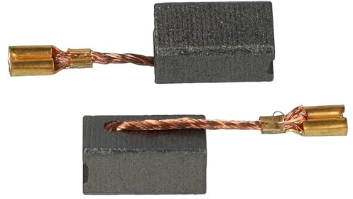 vhbw 2x balais de charbon 13 x 6,5 x 8 mm compatible avec Bosch GOP 250 CE, GOP 30-28 outil électrique, meuleuse d'angle, outil multifonction