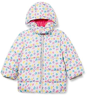 Chicco Giubbino con cappuccio, Caldo giubbino invernale con cappuccio staccabile Unisex - Bimbi 0-24, Multicolore, 3 mesi