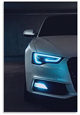 ESTE Sportwagen-Poster für Audi A5, Luxus-Auto-Poster, dekoratives Gemälde, Leinwand, Wandposter und Kunstbild, modernes Familien-Schlafzimmer, Dekoration, Poster, 40 x 60 cm