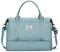 Reisetasche Damen Handgepäck Tasche Sporttasche Weekender Bag Schwimmtasche Wasserdicht Travel Bag Duffle Bag Fitnesstasche Trainingstasche Krankenhaustasche mit Schuhfach,B2-Hellblau