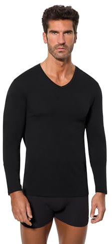 Abanderado Camiseta de Manga Larga Cuello Pico con tecnología termorreguladora Regul'activ Hombre x1