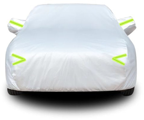 Autoabdeckung Outdoor für VW Touran 2(2015-) Autoabdeckung Wasserdicht,Wind-und regenfest,staubdicht,UV-Schutz,langlebig,atmungsaktiv