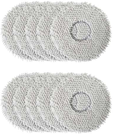 ZephyrCraft Juego de 10 Paños de Mopa para Dre-ame L10s Ultra/L20 Ultra/X40 Ultra Complete/L10s Pro Ultra Heat - Accesorios de Microfibra para Mopa