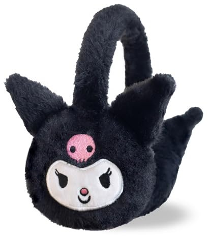 Gifts Treat Girls Ear Muffs Kids Cute Ear Warmers Black Winter Outdoor Fluffy Kids Ear CoversAdjustable, Cartoon, M