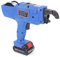 Levkitch 12V Elektrische Rebar Bindemaschine mit Aufbewahrungsbox,Bewehrungsverbinder für 8~34mm Stabstahl,Bewehrungsbindegerät Draht Driller mit 2 Stk 4,0 Ah Akku und Ladegerät