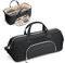 Lotour Travel Bag for Shark Flexstyle/Dyson Airwrap, Hair Tools Storage Case for Shark HD430/440 Flexstyle, Portable Travel Storage Bag for Hair Dryer and Attachments (Black)