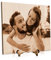 KIWISTAR UG – Cartel – Placa con foto – Grabado – Cartel de madera – Retrato con foto personalizada – 40 x 60 cm – Regalo – Funschild – Hecho a mano – Romance – en madera contrachapada de 6 mm –