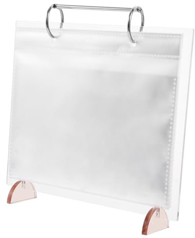 MAGICLULU Fotoalbum Desktop Kalender Dekorative Ornamente Menü Datei Karteikarte Aufbewahrung Tischbild Neonschild Eleganter Desktop Fotohalter Album Für Fotos Werbehalter Transparent Pp