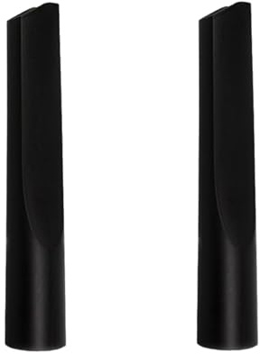 2Pcs Black 32mm Crevice Tool Corner Brush Nozzle For Vacuum Cleaner Vacuums Replacement Part Crevice Tool Attachment Nozzle Crevice Brushes For Cleaning Vacuum Attachment Extending