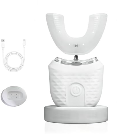WeissMD Brush, UltrasonicBrush Original, 360 Electric Toothbrush, Wasserdicht gemäß IPX7, mit 3-in-1 Reinigungsfunktion, Weiche Borsten (1PCS)