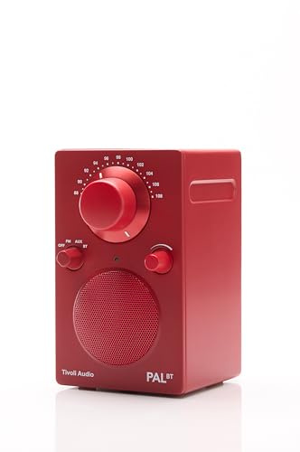 Tivoli Audio PAL BT (Gen 3) Bluetooth FM Radio, tragbar/USB-C / (Rot)