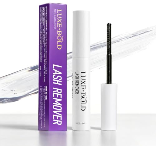 Clusters Lash Glue Remover DIY Eyelash Extension Remover Individual Lashes Removers Oil Texture Formula Gentle Non-irritating