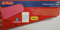 Herlitz Trennstreifen Trapez 230 x 120 mm (200 Stück, rot)