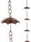 Topadorn Regenschirm, Regenketten, 183 cm, Eisen, Metall