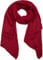 styleBREAKER Damen weicher unifarbener Web Schal in asymmetrischer Form, Winter, Stola 01017118, Farbe:Bordeaux-Rot