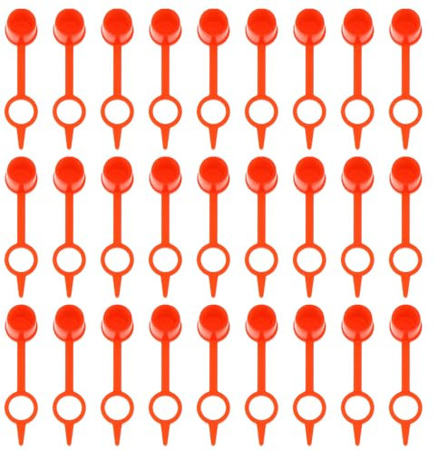 iplusmile 300Pcs Schmiernippel Caps Kunststoff Schutzhülle Caps Zubehör für Autos Motorräder