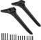 Dinghosen TV Base Stand for Hisense TV Stand, TV Stand Legs for Hisense 32 43 50 55 58 65 Roku TV, for 50R6E3 55R6090G 55R6G 55U6GR5 58R6E3 32H4030F3 65R6090G5, TV Stand Base with Screws