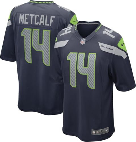 Nike Seattle Seahawks Game Jersey Metcalf 14 Männer Trikot multicolor L