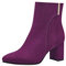 MARCO TOZZI by Guido Maria Kretschmer Damen Stiefeletten mit Absatz Elegant Spitz, Rosa (Grape), 37 EU