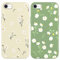 Foonary 2 Pack Floral Print Phone Case Compatible with iPhone 7 Plus/8 Plus 5.5, Ultra Slim Fit Soft TPU Silicone with Flower Design Aesthetics Pattern, Shockproof Bumper Protector Matte Cover