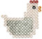 Little Dutch Maxi Bügelperlen - Little Farm, 5 Motive, Kunststoff, Rund, Bastelset, Multicolour