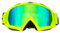 KINGBIKE Motocross Brille Mtb Brille Dirt Bike ATV Crossbrille goggle Sicherheit Tactical Riding Motorradbrillen für Herren Damen Jugend Fit ÜBer Brille (A-grün-revo, Erwachsene)