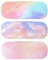 Amexo 3 Stück Hardcase Brillenetui Brillenbox Tragbare Brillentasche Brillenetui Box Sonnenbrillen Etui Kratzfeste Brillenbox Hartschalen Brillenetui Geeignet für Damen Kinder