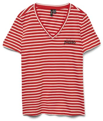 VERO MODA Vmjonna Vanessa Ss Top Box JRS