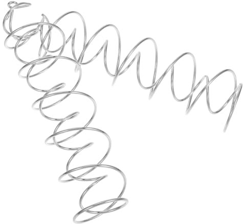 CAXUSD 2 Pezzi Accessori Spirale Metallo Per Campanelli Eolici Ornamenti Sospesi Decorazioni Giardino Fai Da Te