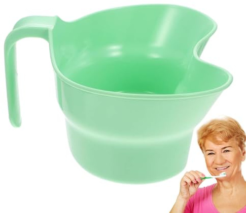 Zahnputzbecher - Zahnreinigung Für Badezimmerbecher, Tragbarer Mundwasserbehälter | Mundwasser-Tabletts Für Patienten-Mundwasser, Mundpflegebedarf Für Cos Patienten