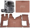 Auto LKW Fahrerkabine Set kompatibel mit VOLVO FH4 FH5 FH Aero (Hell braun, beige Nähten)