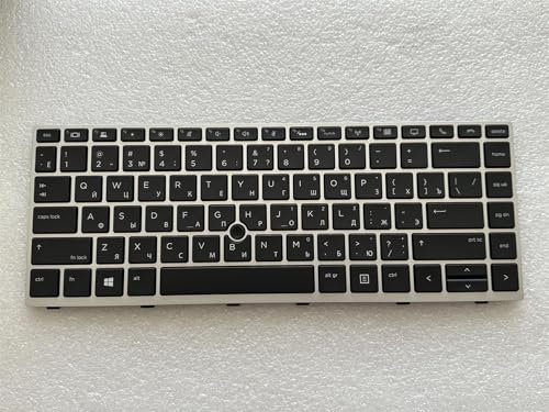Para teclado ruso HP EliteBook 840 G5 G6 745 G5 L14378-251 (también para L14379-251 también para L14377-251)