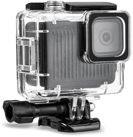 Waterproof Case for GoPro Hero 4K, 196FT/60M Underwater Dive Housing with Accessories - Durable Protective Case for GoPro Hero 4K Action Camera, Snorkeling, Surfing & Extreme Sports