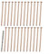 20 Pcs Copper Tree Stump Removal Nails with Drill Bit 4 Inch Root Killing Spikes Hardware for Trees Stumps Roots (25pcs)