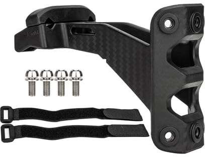 Adaptateurs réglables pour porte-bouteilles de vélo - Double tasse - Support d'extension pour selle de vélo - Adaptateurs de porte-bidon - Support d'extension double tasse - Installation facile