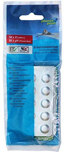 pH/Chlor-Ersatztabletten - mit je 30 Tabletten, geblistert