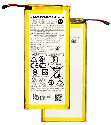 TPC - Bateria Original Motorola HG30 para Moto G5S, Moto G5s Plus, Moto G6, Bulk